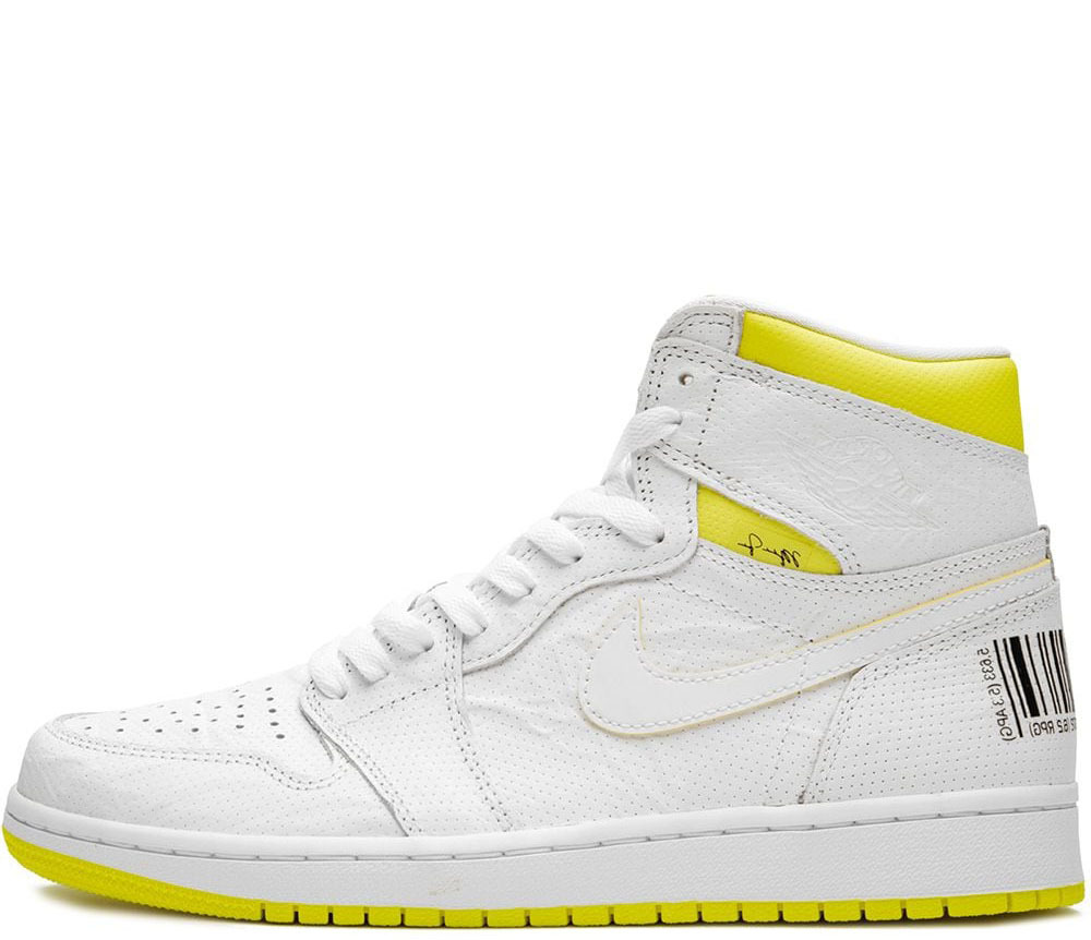 Кроссовки Nike Air Jordan 1 Retro WhiteYellow