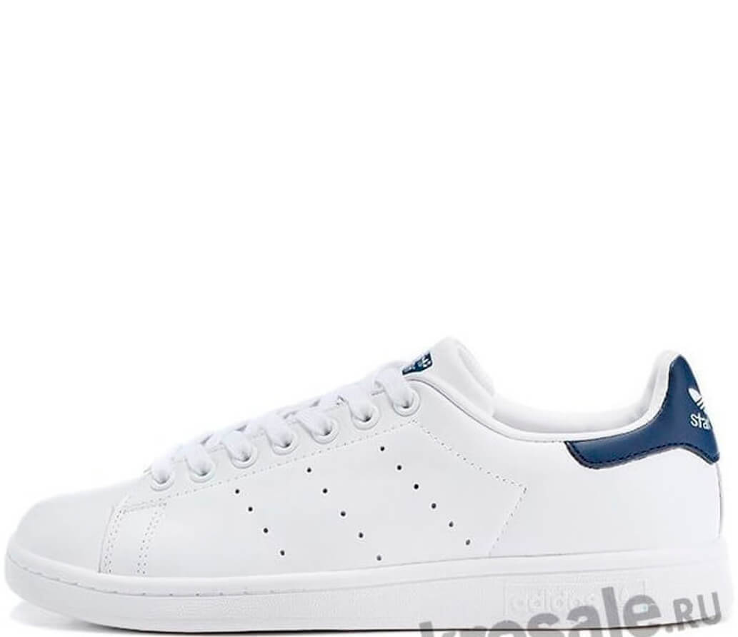 Кроссовки Adidas Stan Smith White/Deep Blue