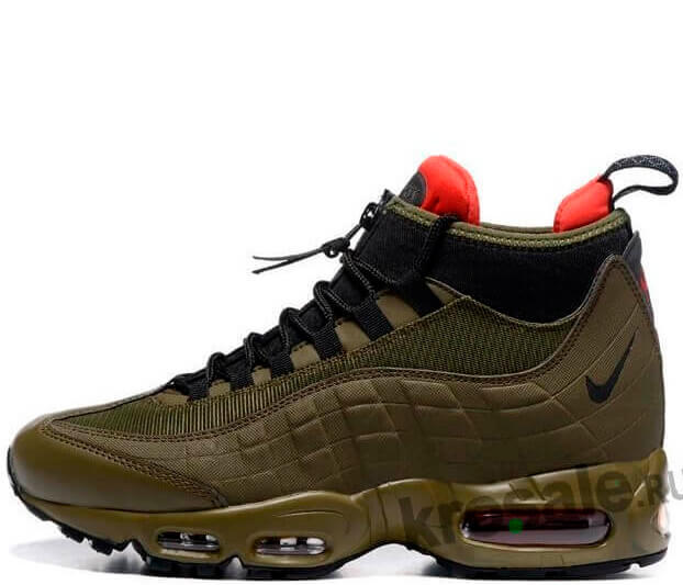 Кроссовки Nike Air Max 95 Sneakerboot Olive
