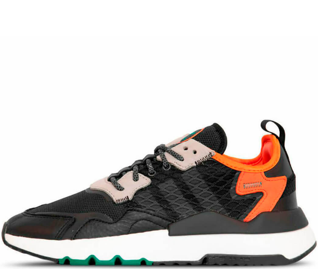 Кроссовки Adidas Nite Jogger Black/Orange
