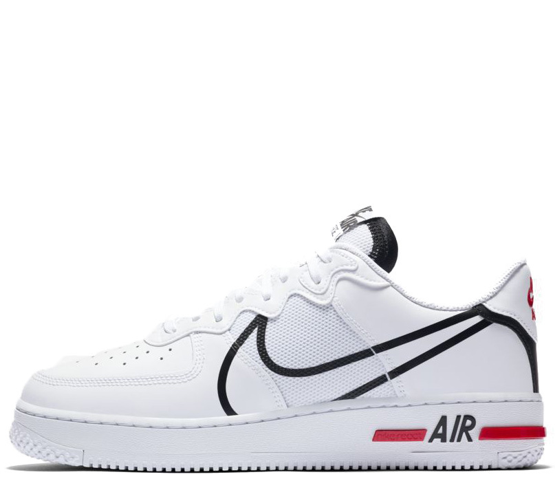 Кроссовки Nike Air Force 1 React WhiteRed