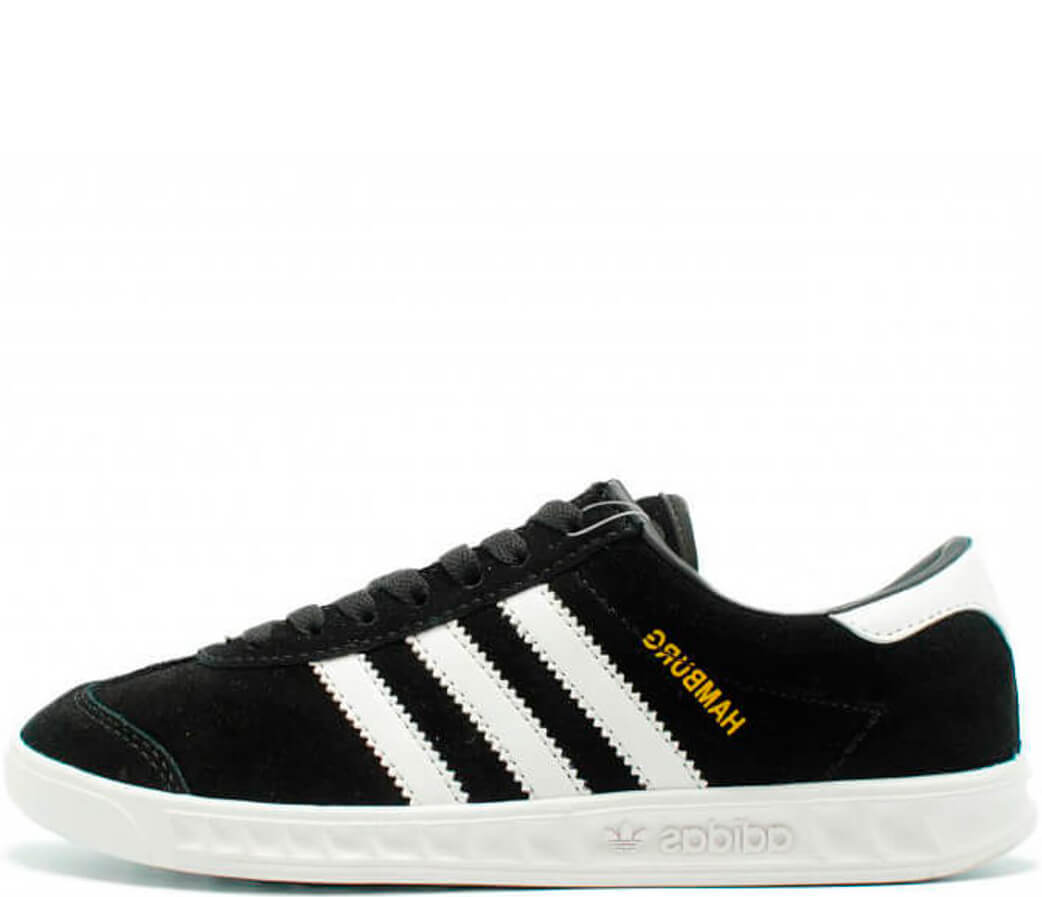 Кроссовки Adidas Hamburg Black/White/White