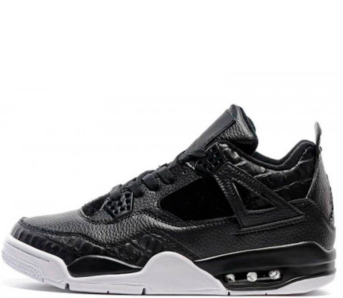 Кроссовки Nike Air Jordan IV 4 Retro Black/White