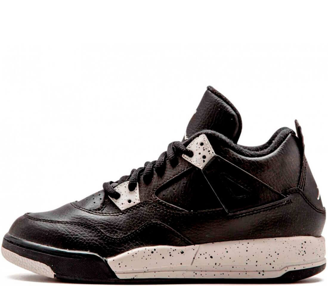 Кроссовки Nike Air Jordan IV 4 Retro Black/Black/White