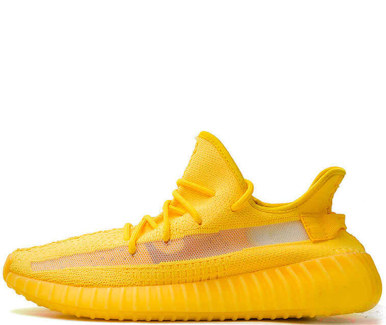 Кроссовки Adidas Yeezy Boost 350 V2 Glow in Dark Yellow