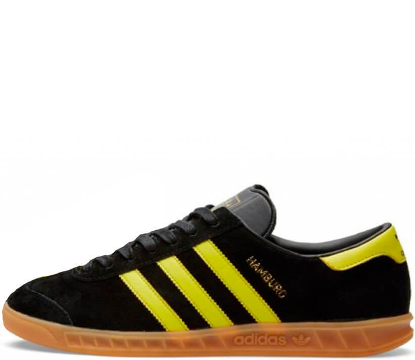 Кроссовки Adidas Hamburg Black/Yellow