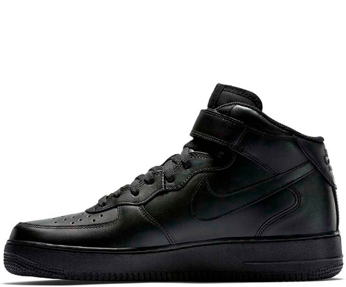 Кроссовки Nike Air Force 1 Mid High All Black