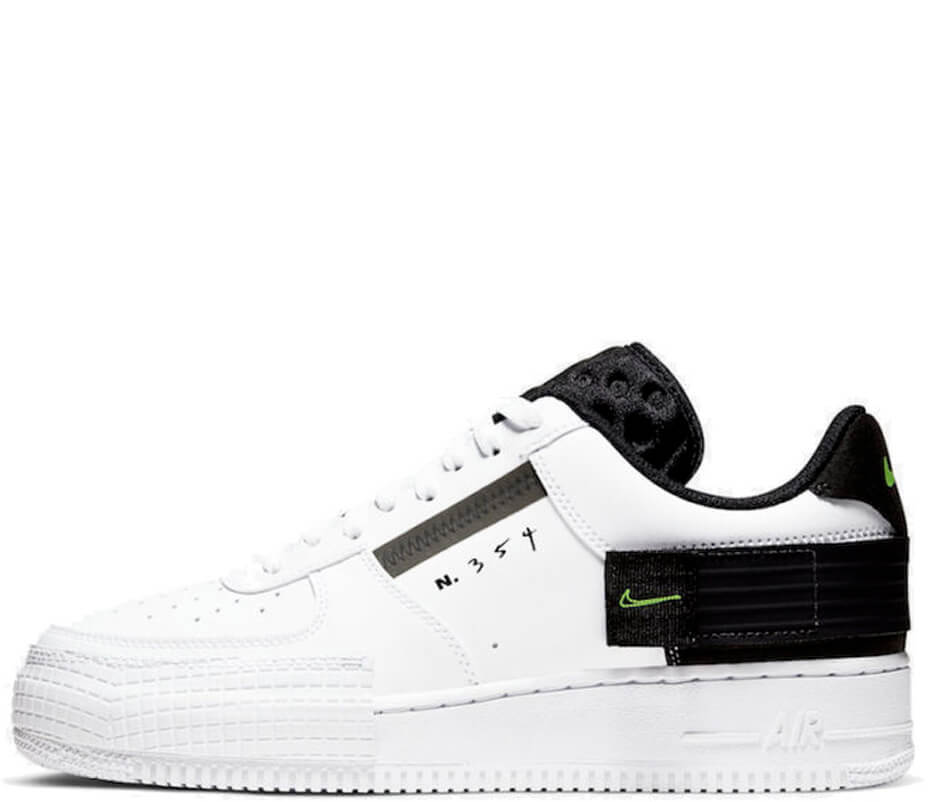 Кроссовки Nike Air Force 1 Type Volt White/Black